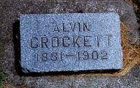 [Image of Alvin's grave